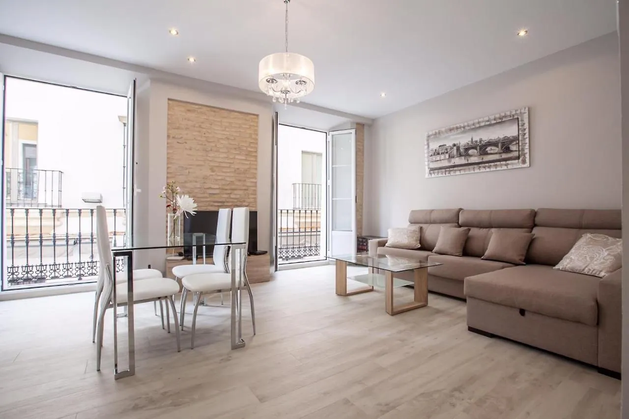 Apartamento Casco Antiguio ↑ Calidades 4 Px 1 Br Sevilla Apartman